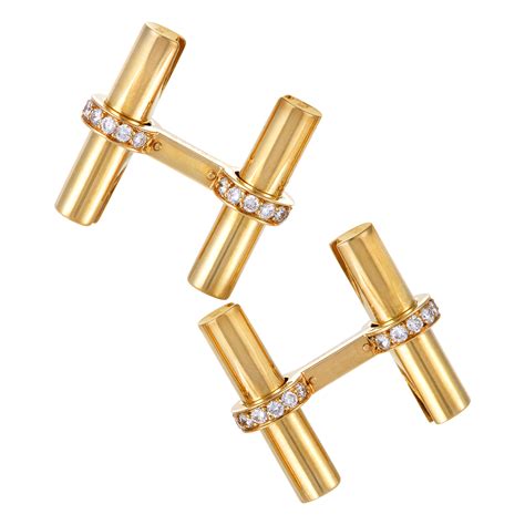 cartier men's cufflinks